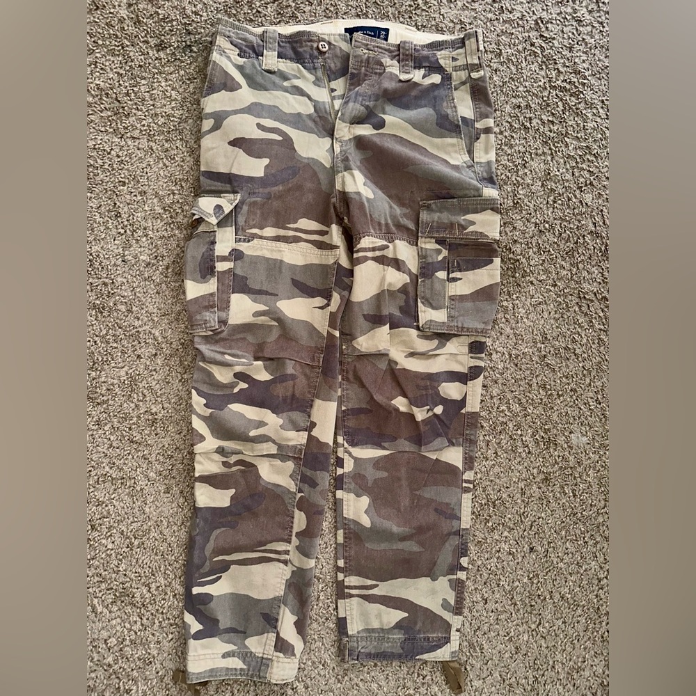 Abercrombie Camo Cargos